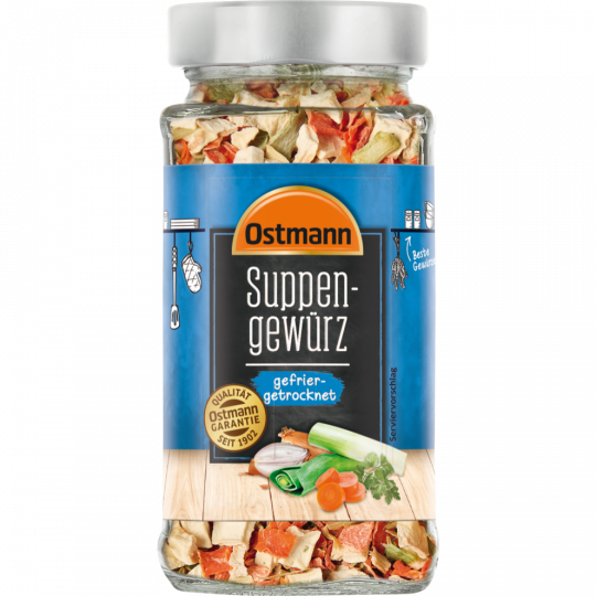 Ostmann Suppen-Gewürz gefriergetrocknet 20 g 