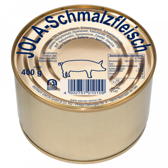 Jola Schmalzfleisch 400 g 