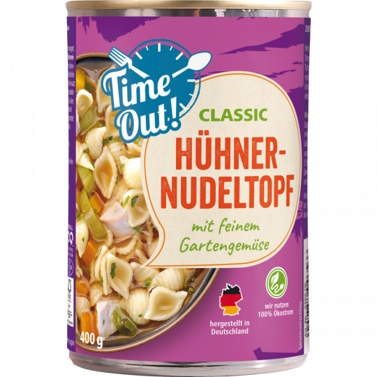 Time Out! Hühner-Nudeltopf 400 g 