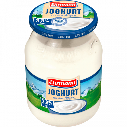 Ehrmann frischer Joghurt 3,8 % Fett 500 g 