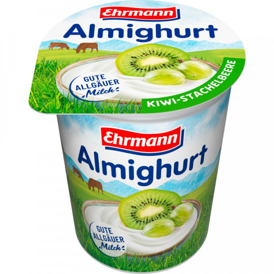 Ehrmann Almighurt Kiwi-Stachelbeere 3,8 % Fett 150 g 