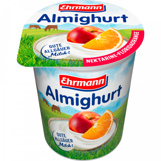 Ehrmann Almighurt Nektarine Florida-Orange 3,8 % Fett 150 g 