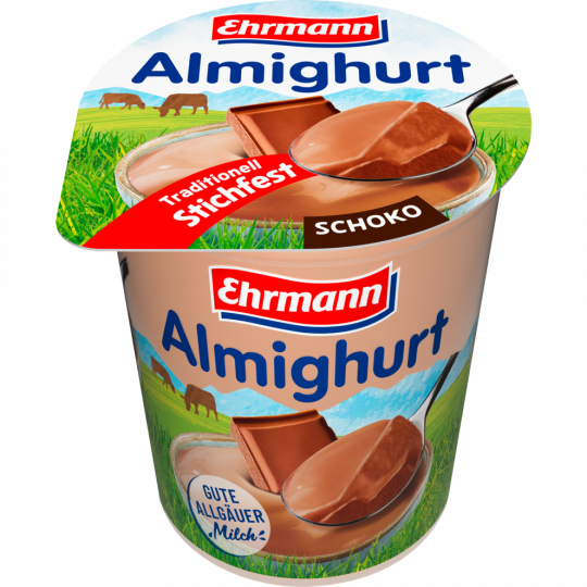 Ehrmann Almighurt stichfest Schoko 3,8 % Fett 150 g 