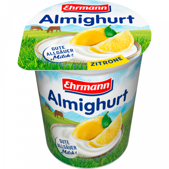 Ehrmann Almighurt Zitrone 3,8 % Fett 150 g 
