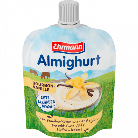Ehrmann Almighurt Bourbon-Vanille 3,8 % Fett 100 g 