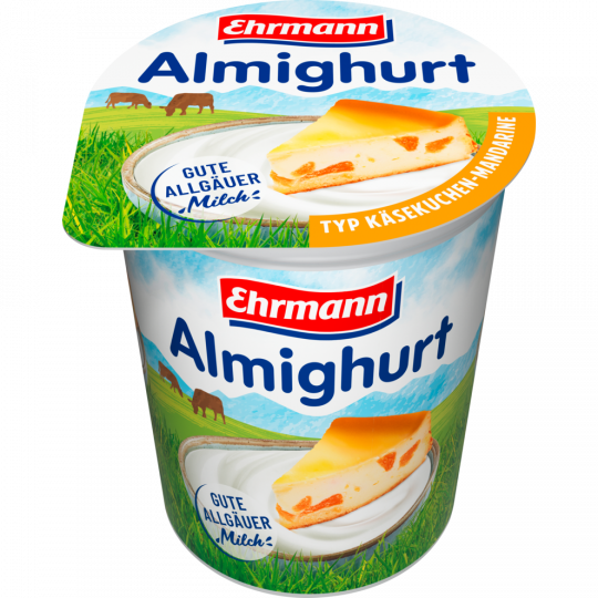 Ehrmann Almighurt Käsekuchen-Mandarine 3,8 % Fett 150 g 