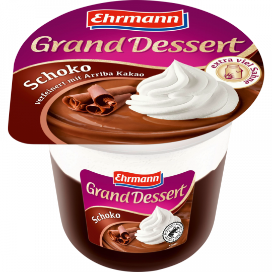 Ehrmann Grand Dessert Schoko 190 g 
