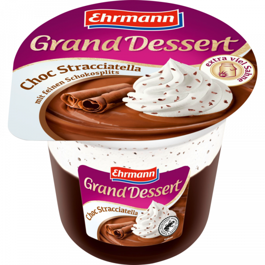 Ehrmann Grand Dessert Choc Stracciatella 190 g 