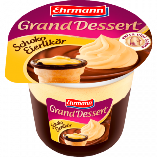 Ehrmann Grand Dessert Limitet Edition Schoko Eierlikör 190 g 