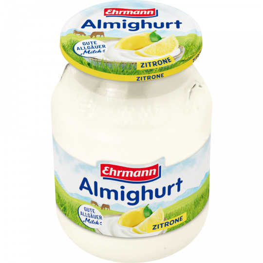 Ehrmann Almighurt Zitrone 3,8 % Fett 500 g 