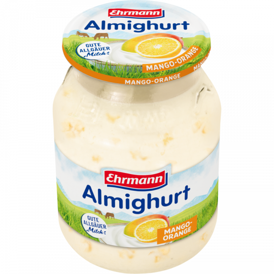 Ehrmann Almighurt Mango-Orange 3,8 % Fett 500 g 