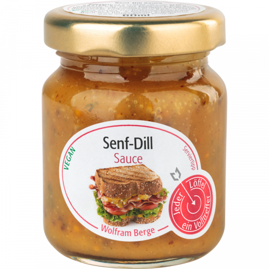 Wolfram Berge Senf-Dill Sauce 60 ml 