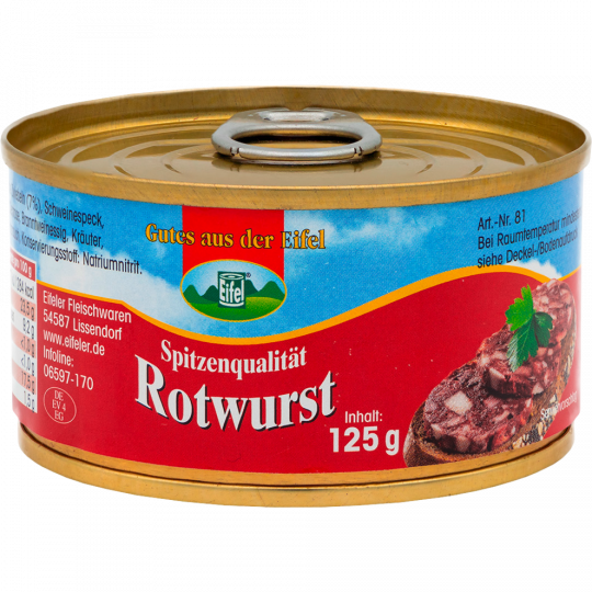 Eifel Rotwurst 125 g 