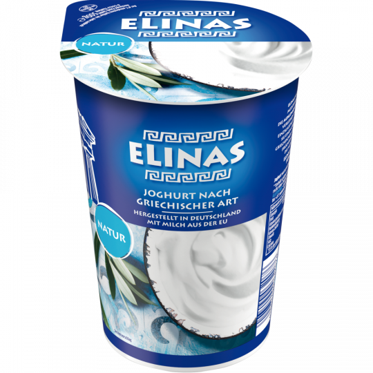 Elinas Joghurt nach Griechischer Art Natur 9,4 % 500 g 
