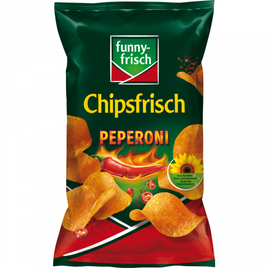 funny-frisch Chipsfrisch Peperoni 175 g 