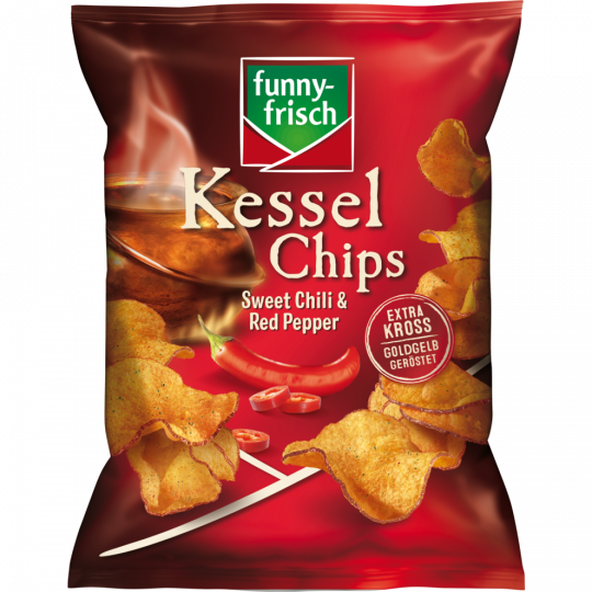 funny-frisch Kessel Chips Sweet Chili & Red Pepper 120 g 