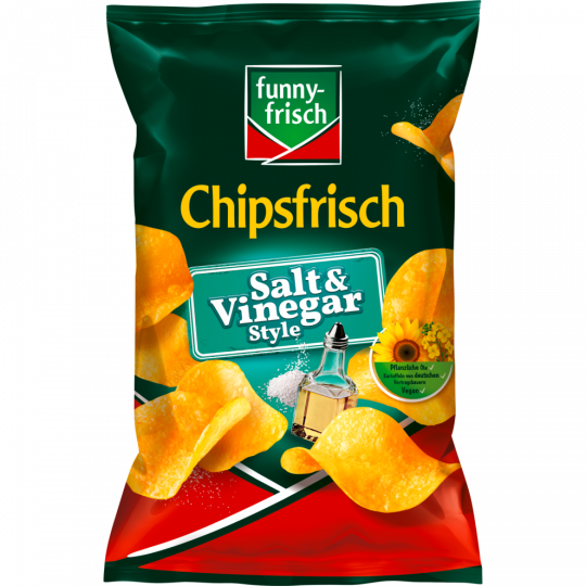 funny-frisch Chipsfrisch Salt & Vinegar Style 150 g 