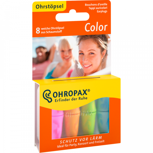 Ohropax Ohrstöpsel Color 8 Stück 