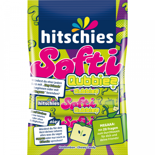 Hitschies Softi Qubbies Apfel 80 g 