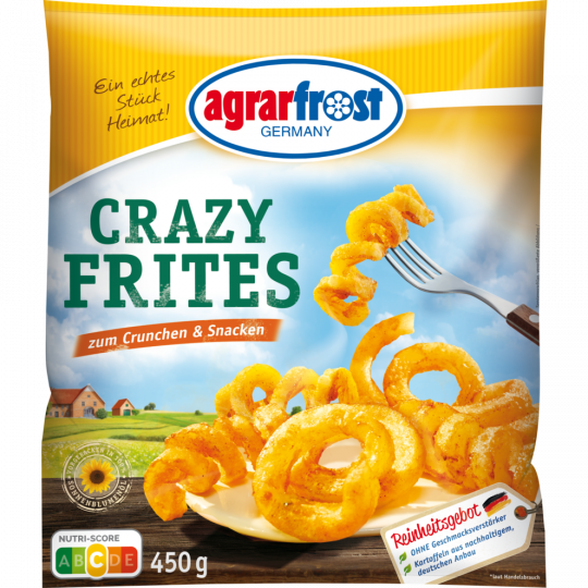 Agrarfrost Crazy Frites 450 g 