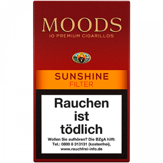 DANNEMANN Moods Sunshine Filter 10 Stück 