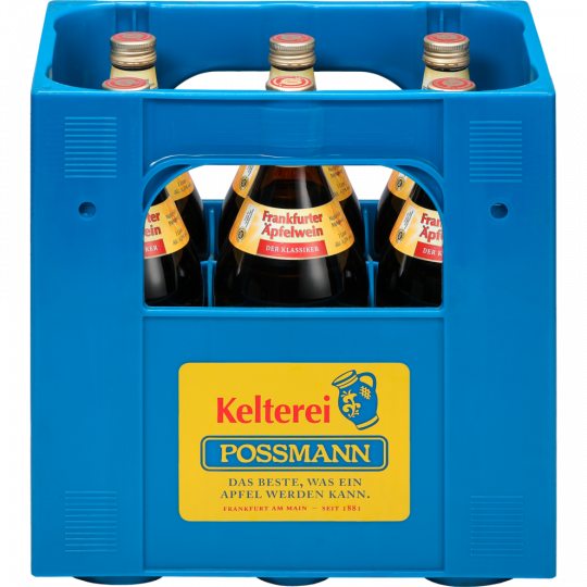 Possmann Äpfelwein - Kiste 6 x 1 l 