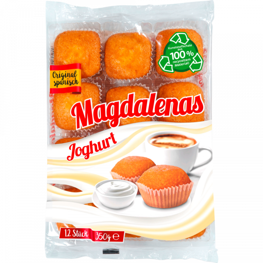 Pico Food Magdalenas mit Joghurt gebacken 350 g 