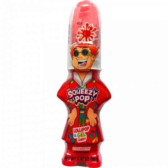 Mr.Squeezy Pop Lollipop & Gel Candy 56 g 