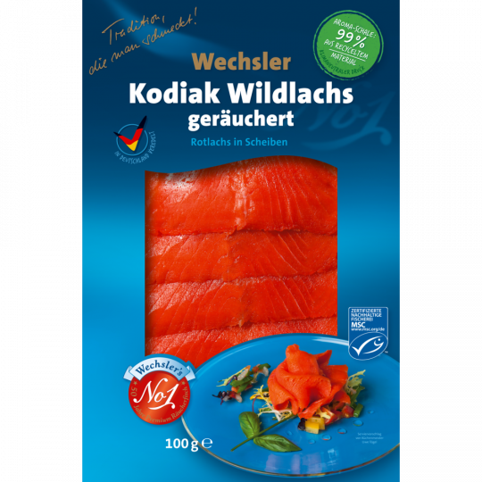 Wechsler Kodiak Wildlachs 100 g 