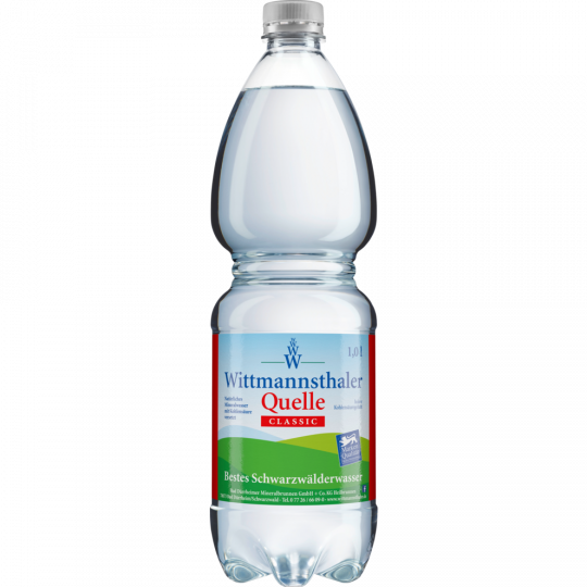 Wittmannsthaler Mineralwasser Classic 1 l 