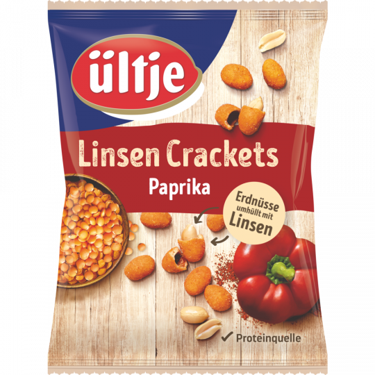 ültje Linsen Crackets Paprika 110 g 