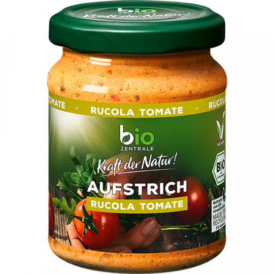 Bio Zentrale Bio Aufstrich Rucola-Tomate 125 g 