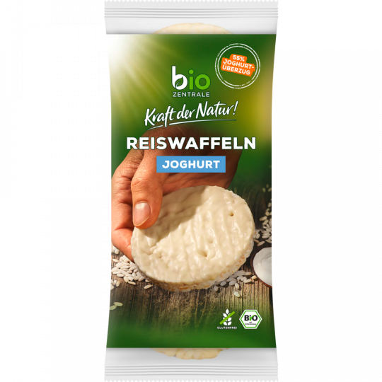 Bio Zentrale Bio Reiswaffeln Joghurt 100 g 