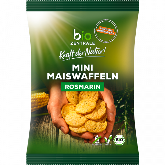 Edeka Bio Zentrale Bio Mini Maiswaffeln Rosmarin G Online Kaufen