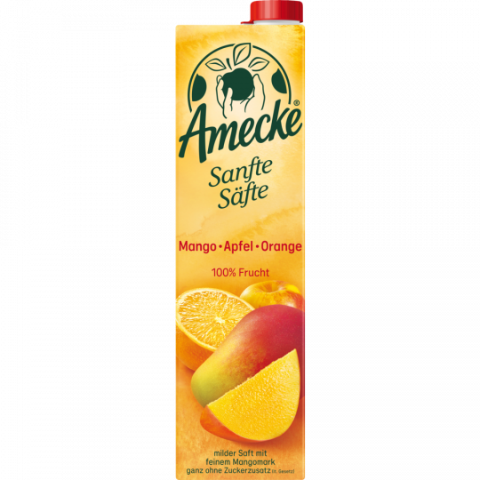 Amecke Sanfte Säfte Mango Apfel Orange 1 l 