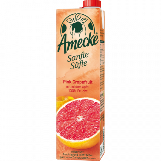 Amecke Sanfte Säfte Pink Grapefruit 1 l 