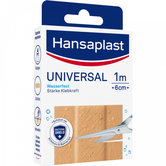 Hansaplast Universal 1mx6cm 10 Stück 