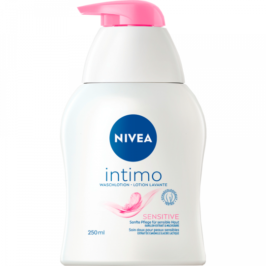 NIVEA Intimo Waschlotion Sensitiv Pumpspender 250 ml 