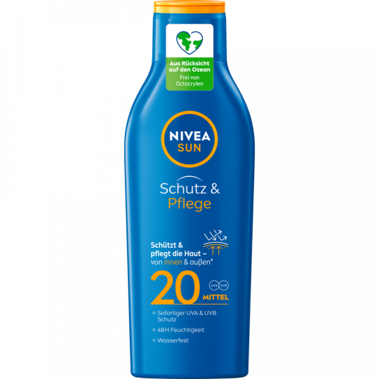 NIVEA sun Schutz & Pflege LSF 20 Sonnenmilch 250 ml 