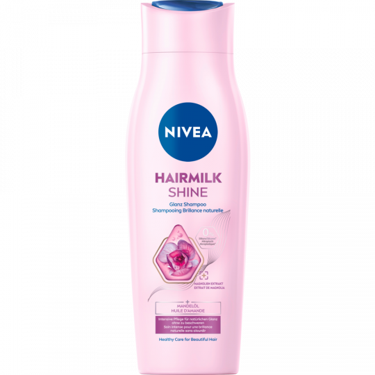 NIVEA Haarmilch natürlicher Glanz mildes Shampoo 250 ml 