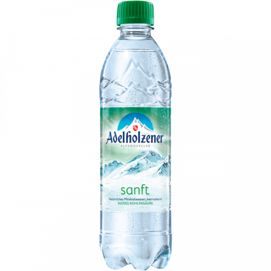 Adelholzener Mineralwasser Sanft 0,5 l 