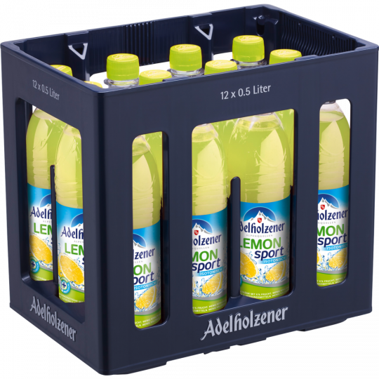 Adelholzener Lemon Sport - Kiste 12 x 0,5 l 