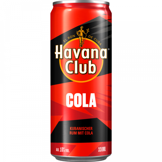 Havana Club Rum & Cola 10 % vol. 0,33 l 