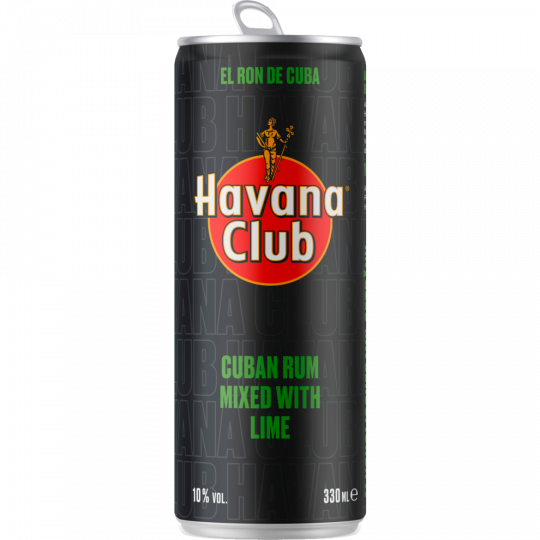 Havana Club Lime 10 % vol. 0,33 l 