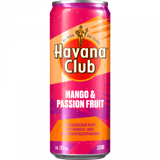 Havana Club Mango & Passionfruit 10 % vol. 0,33 l 
