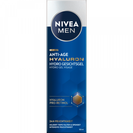 NIVEA MEN Anti-Age Hyaluron Hydro Gesichtsgel 50 ml 
