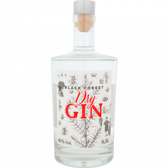 Black Forest Dry Gin 42 % vol. 0,5 l 