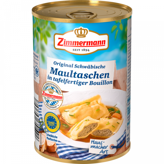 Zimmermann Original Schwäbische Maultaschen 400 ml 