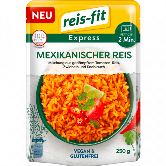 reis-fit Express mexikanischer Reis 250 g 