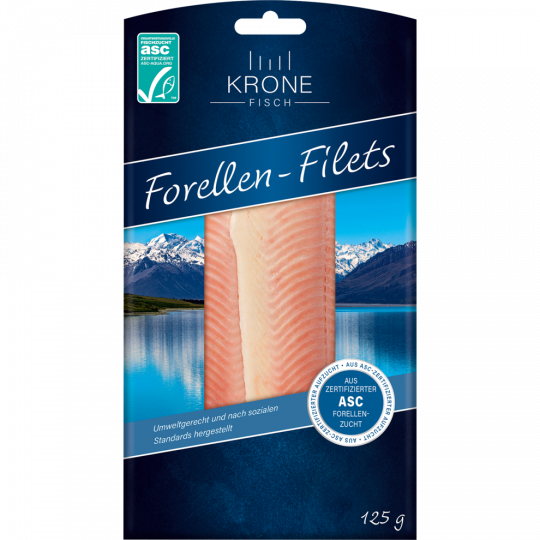 Krone Fisch ASC Forellen-Filets 125 g 
